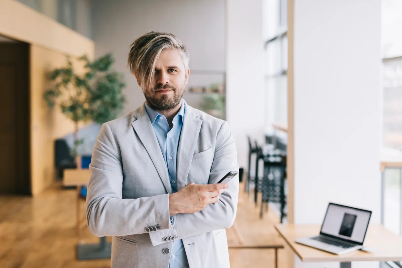 e-Residency Man Close Up