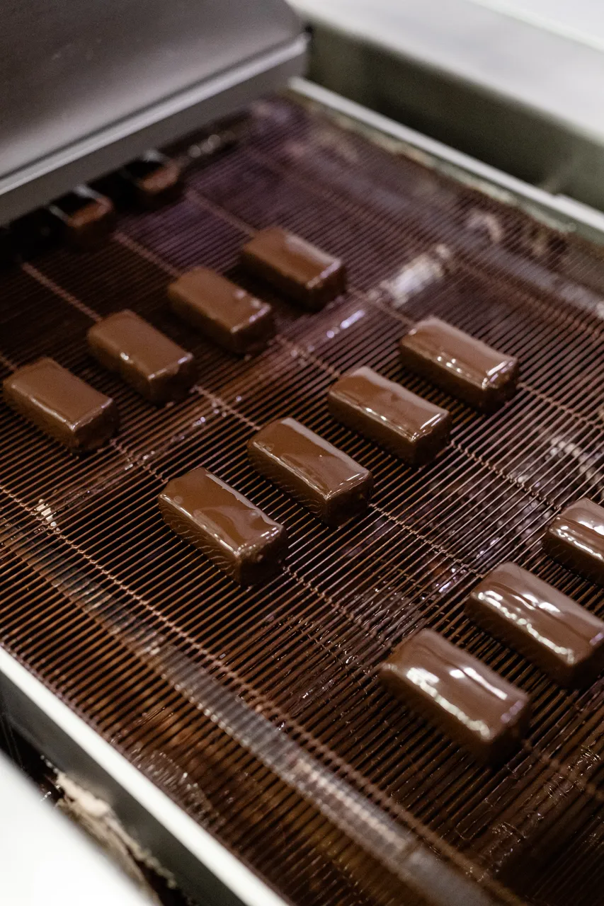 Curd snack production