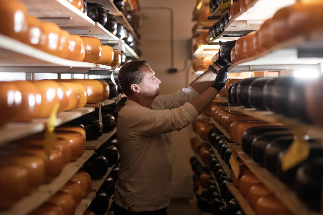 Cheesefarm and farmer