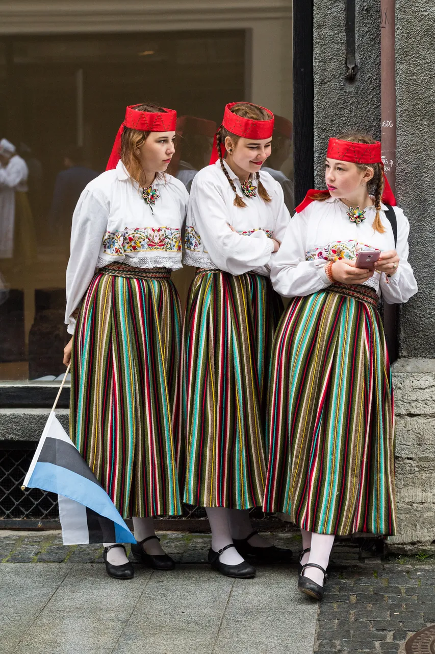 Estonian Song and Dance festival celebration