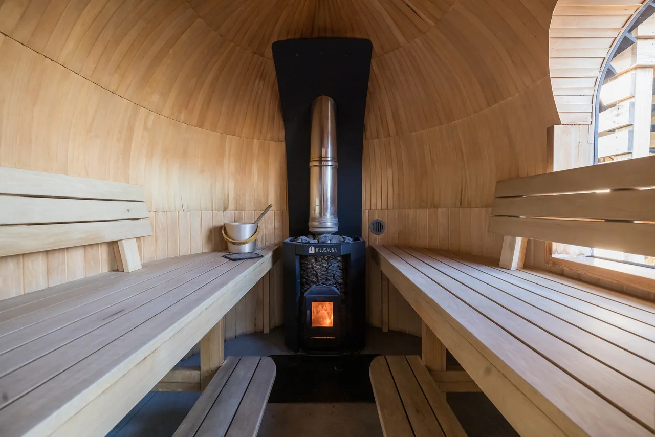 Iglupark saunas