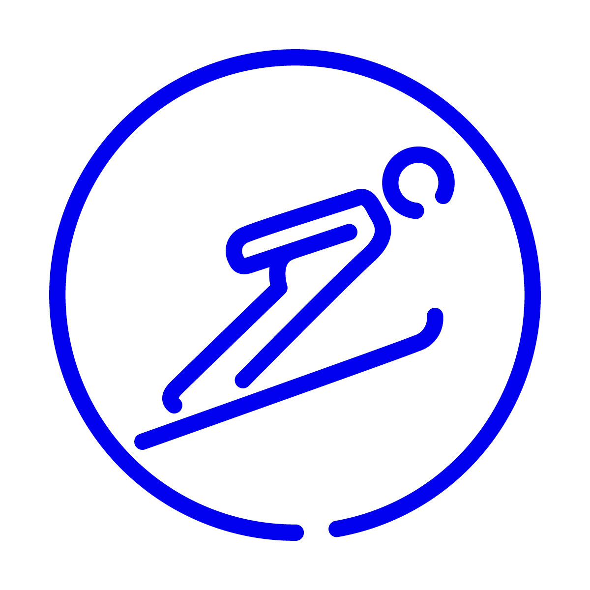 Ski jumping Icon