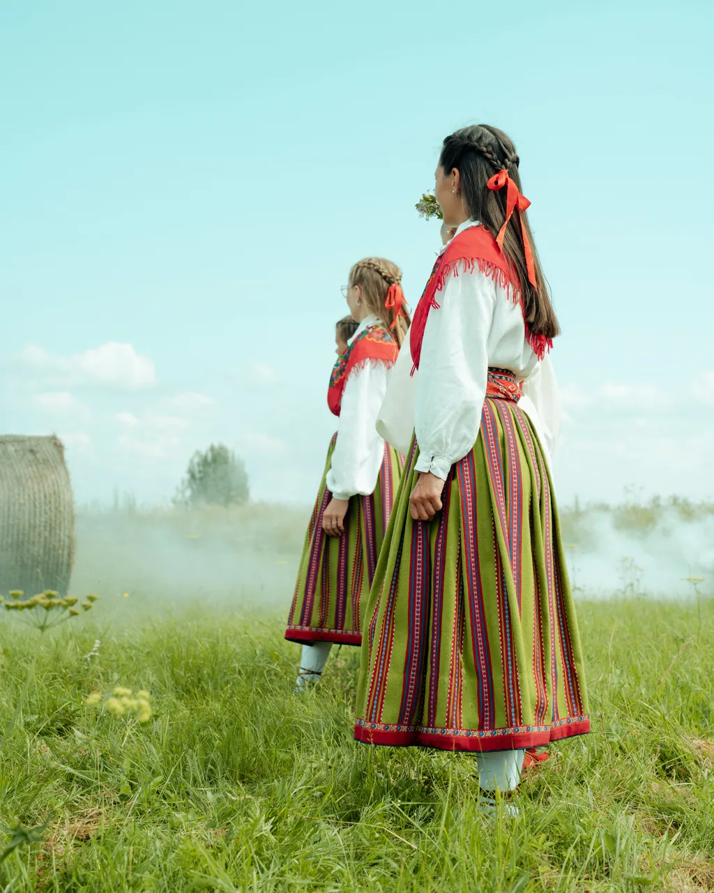 Women in national costumes