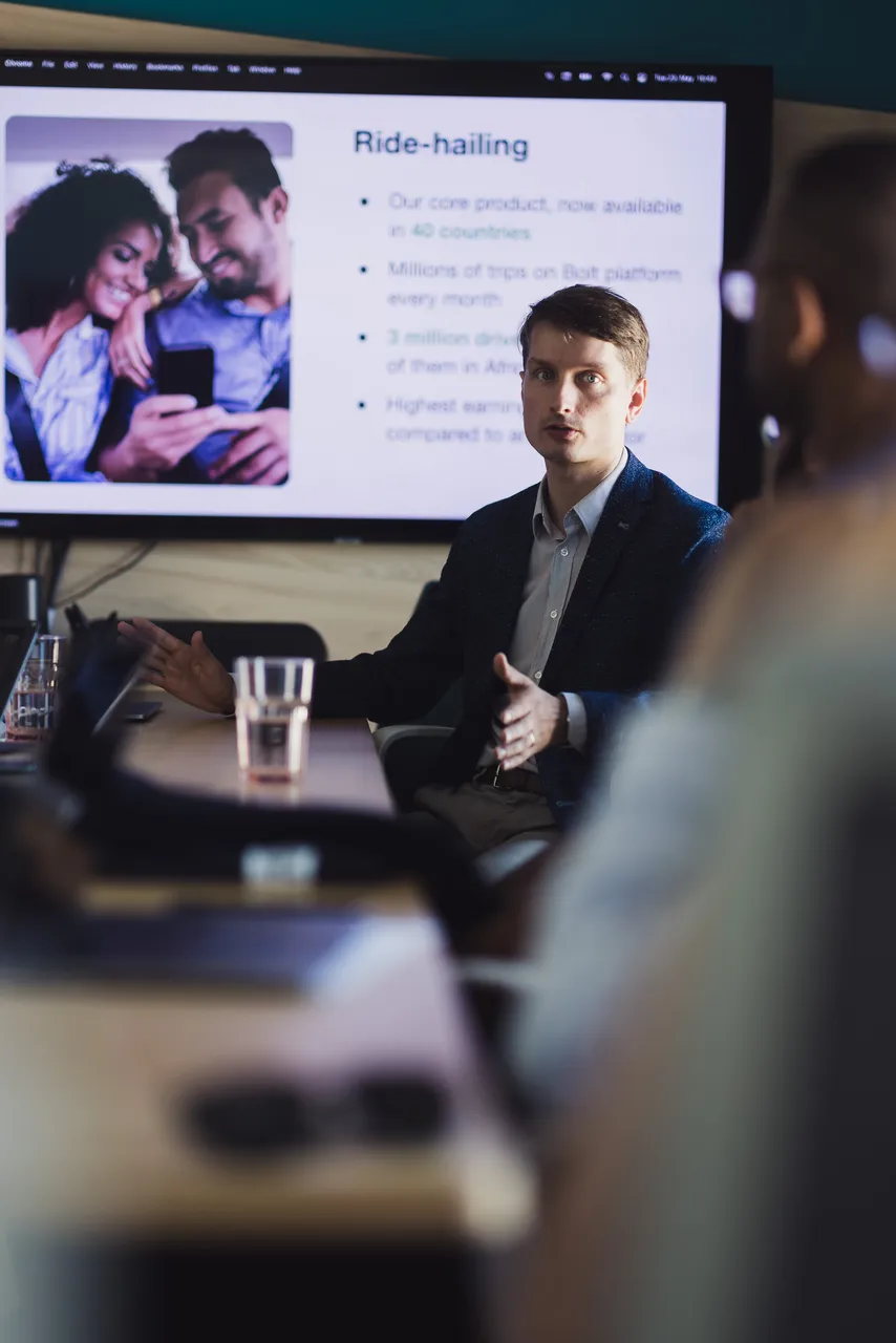 People at the Bolt office