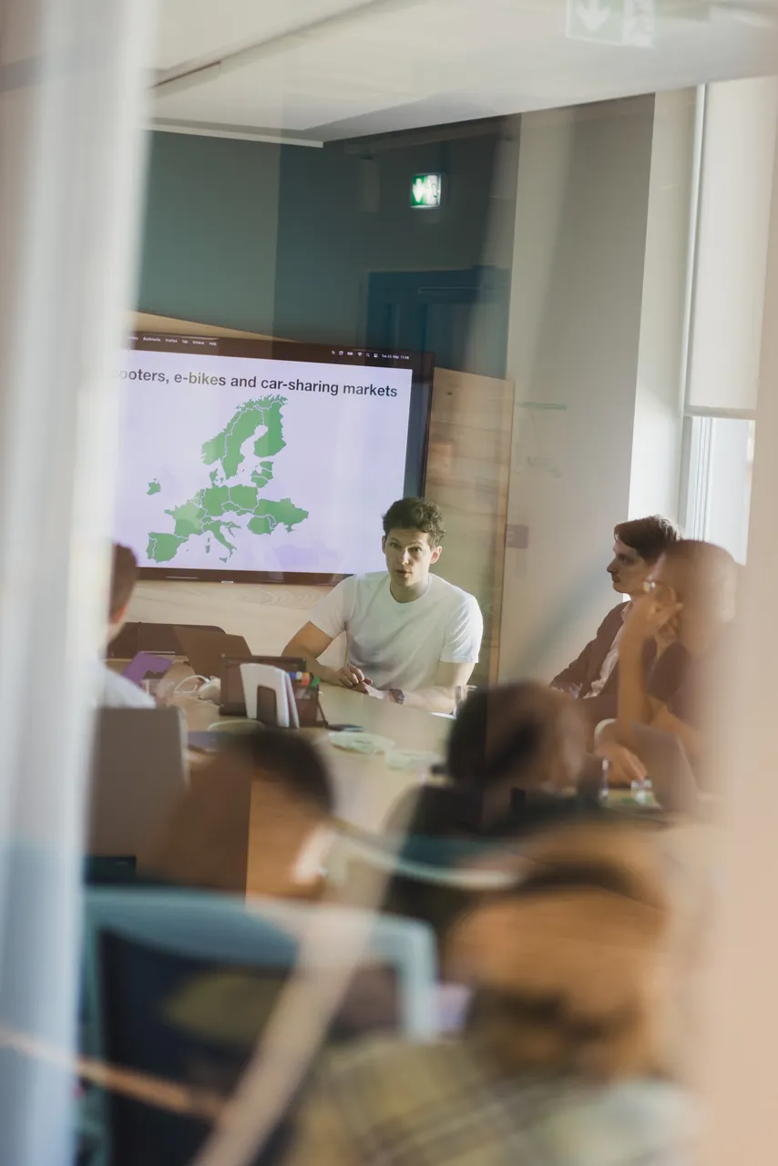 People at the Bolt office