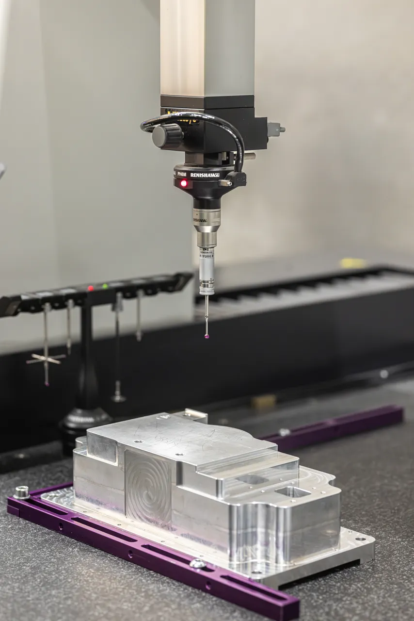 Precision Measurement of Metal Part