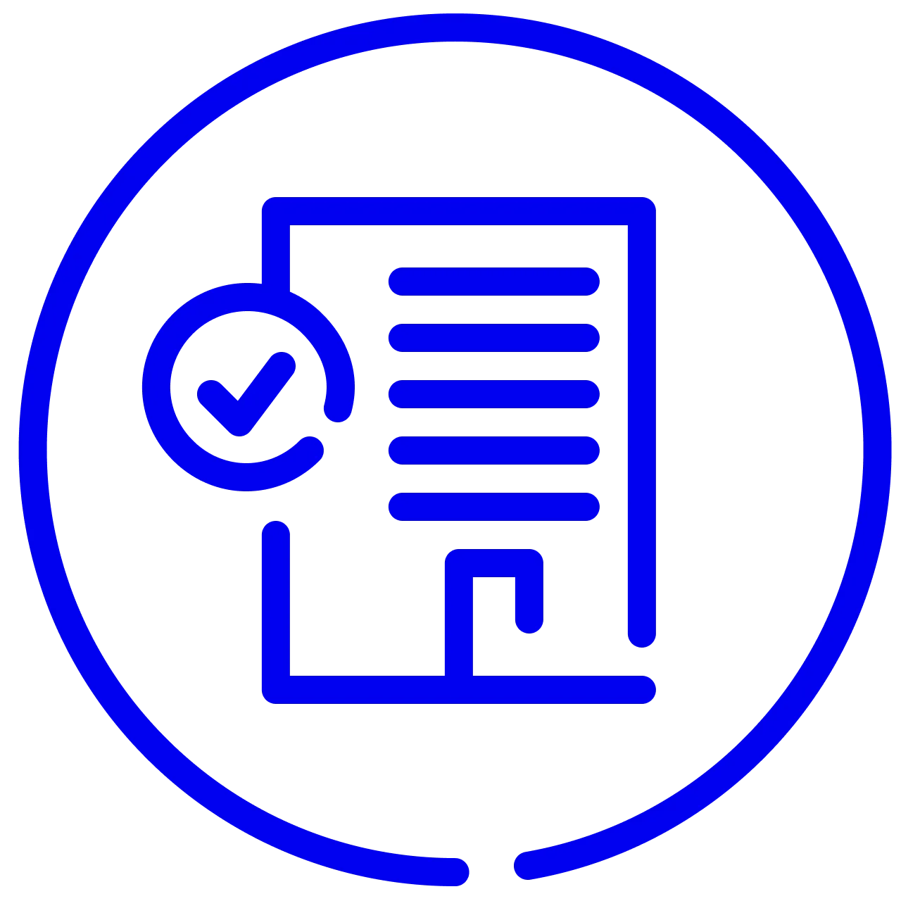 Apartment building grant Icon