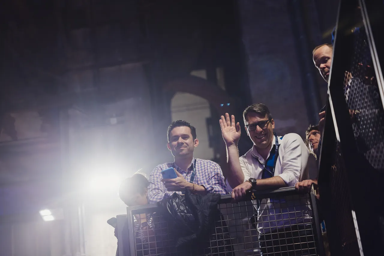 Men at event in Kultuurikatel