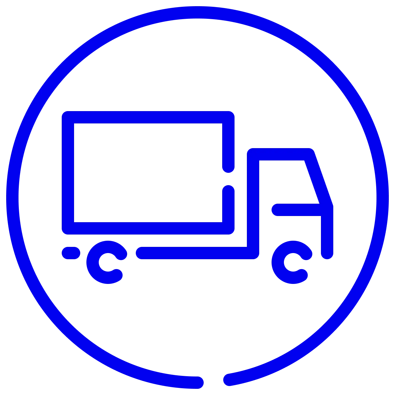 Delivery van Icon