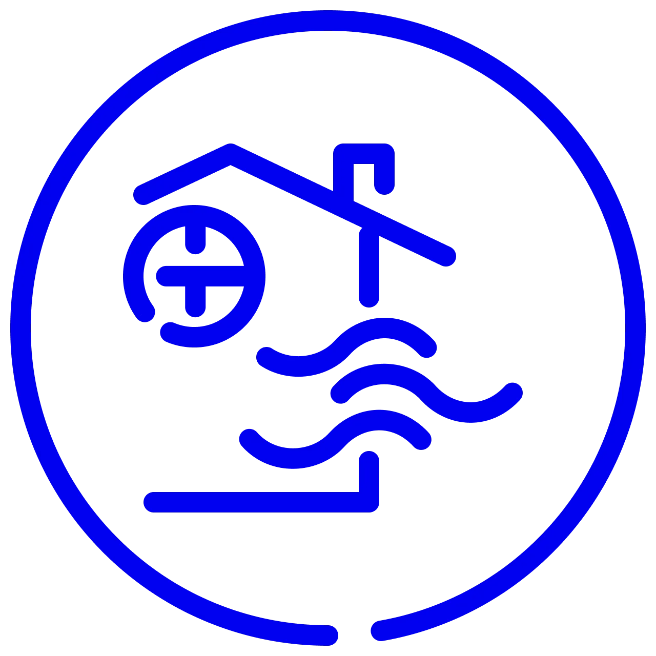 Air leakage rate Icon