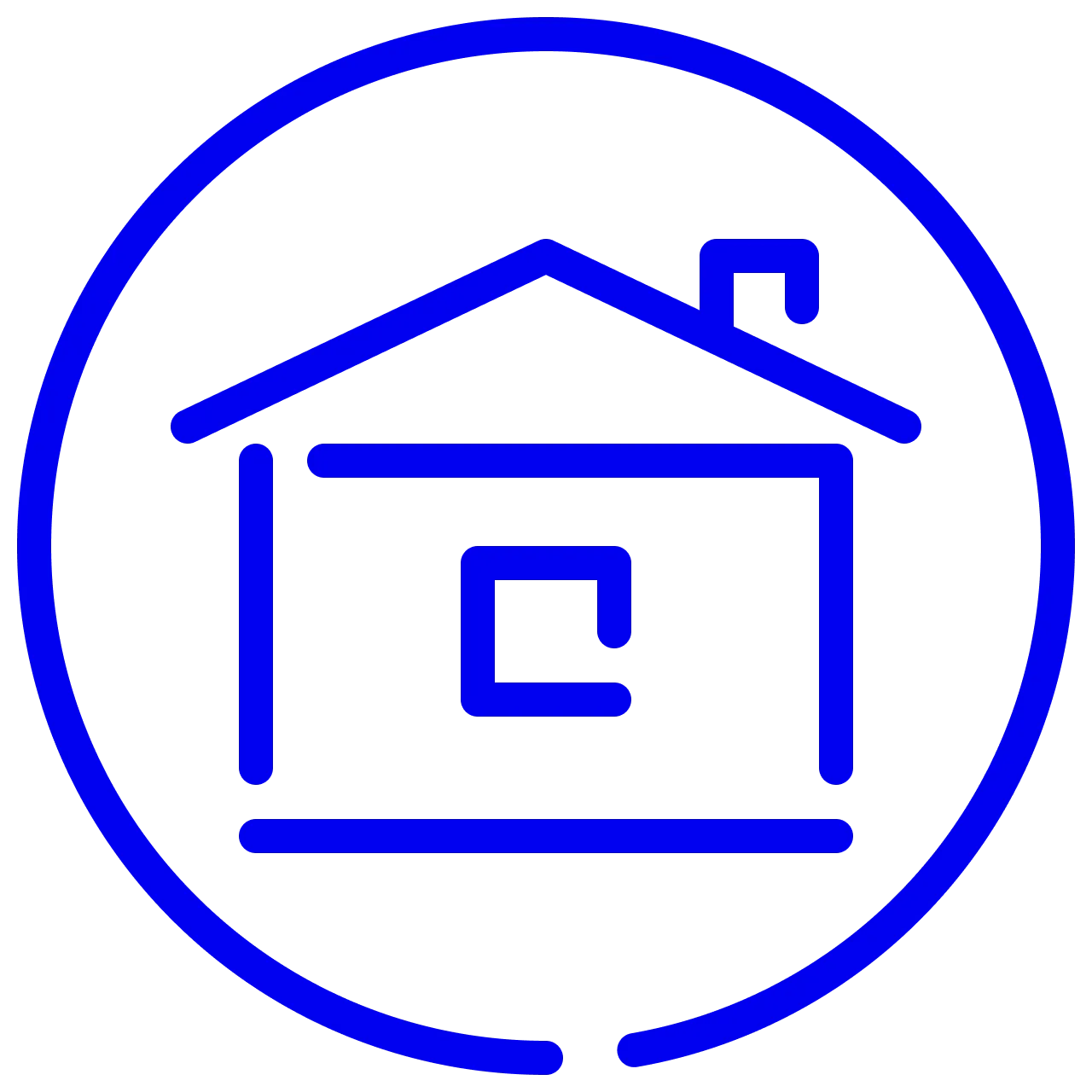 Wooden House Icon