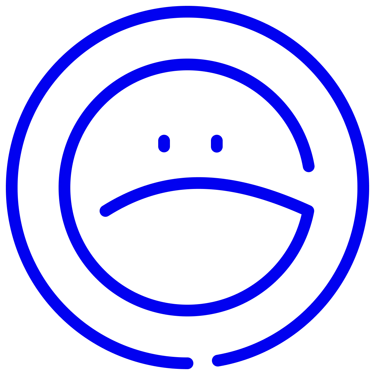 E-man dissatisfaction Icon