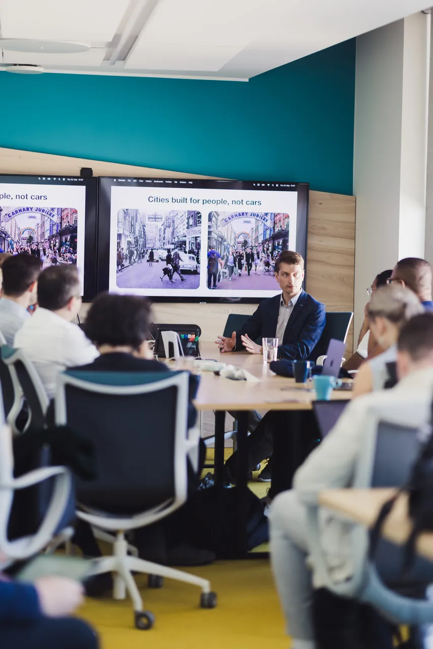 People at the Bolt office