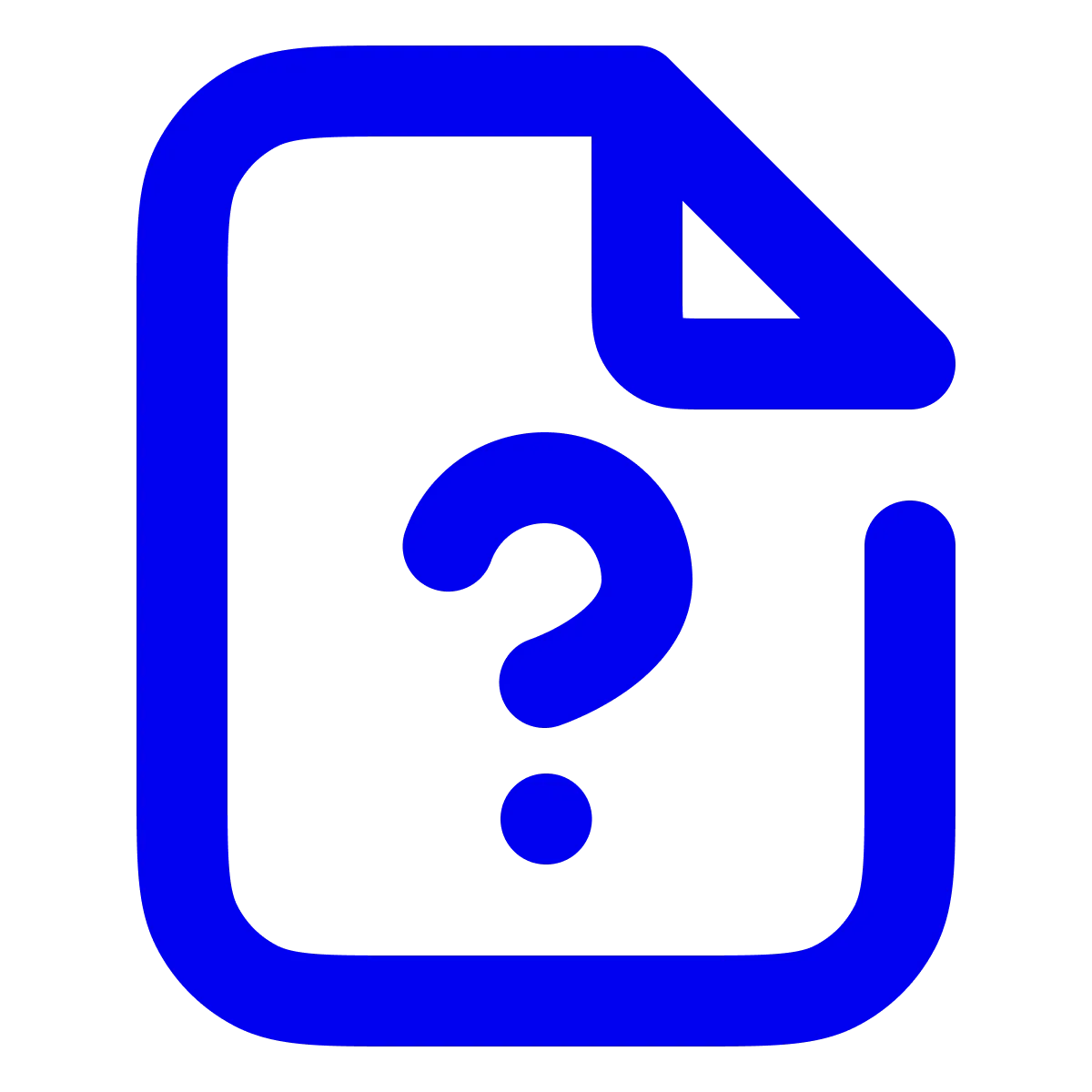 File question Icon