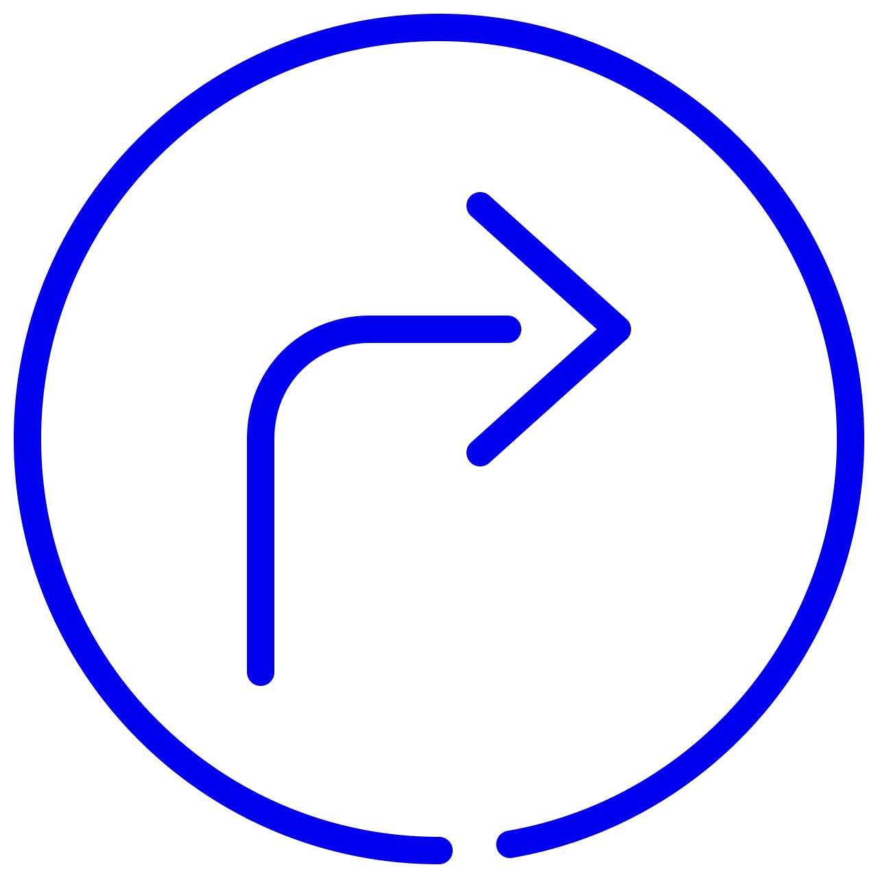 Turn right Icon