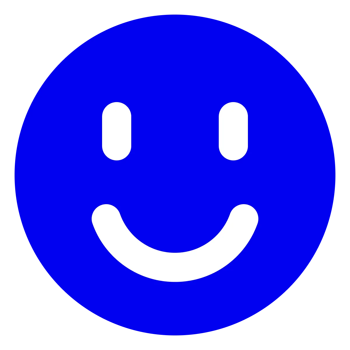 Good emoticon - filled Icon