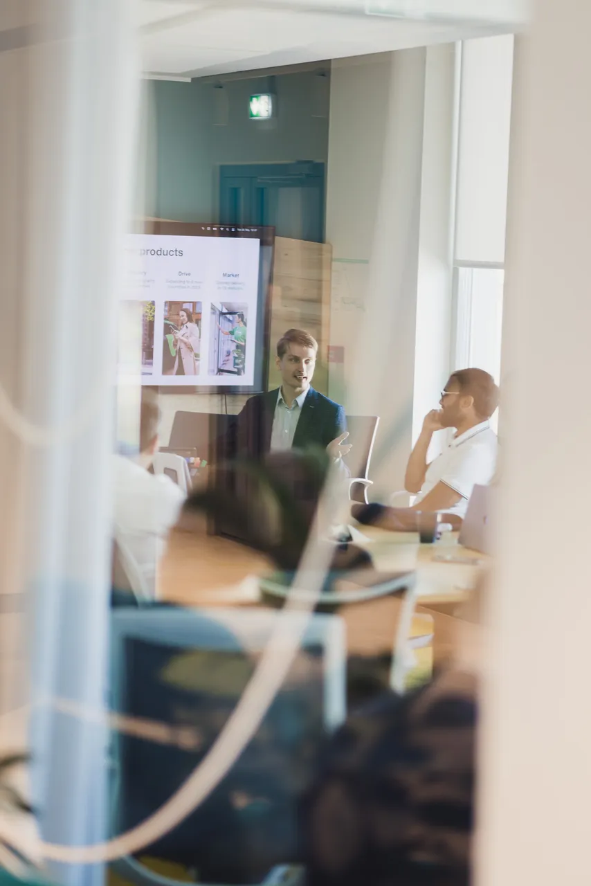 People at the Bolt office