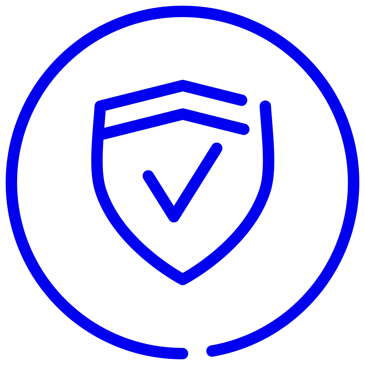 Secure badge Icon