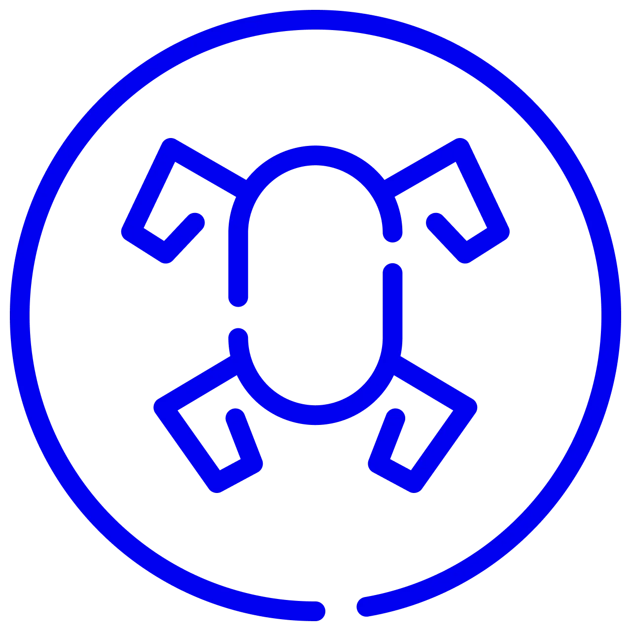 U CAT or Underwater Curious Archaeology Turtle robot Icon