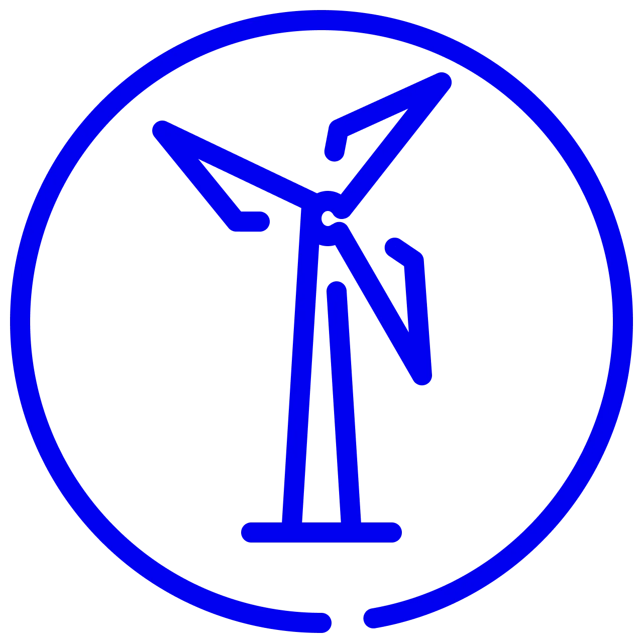 Wind turbine Icon