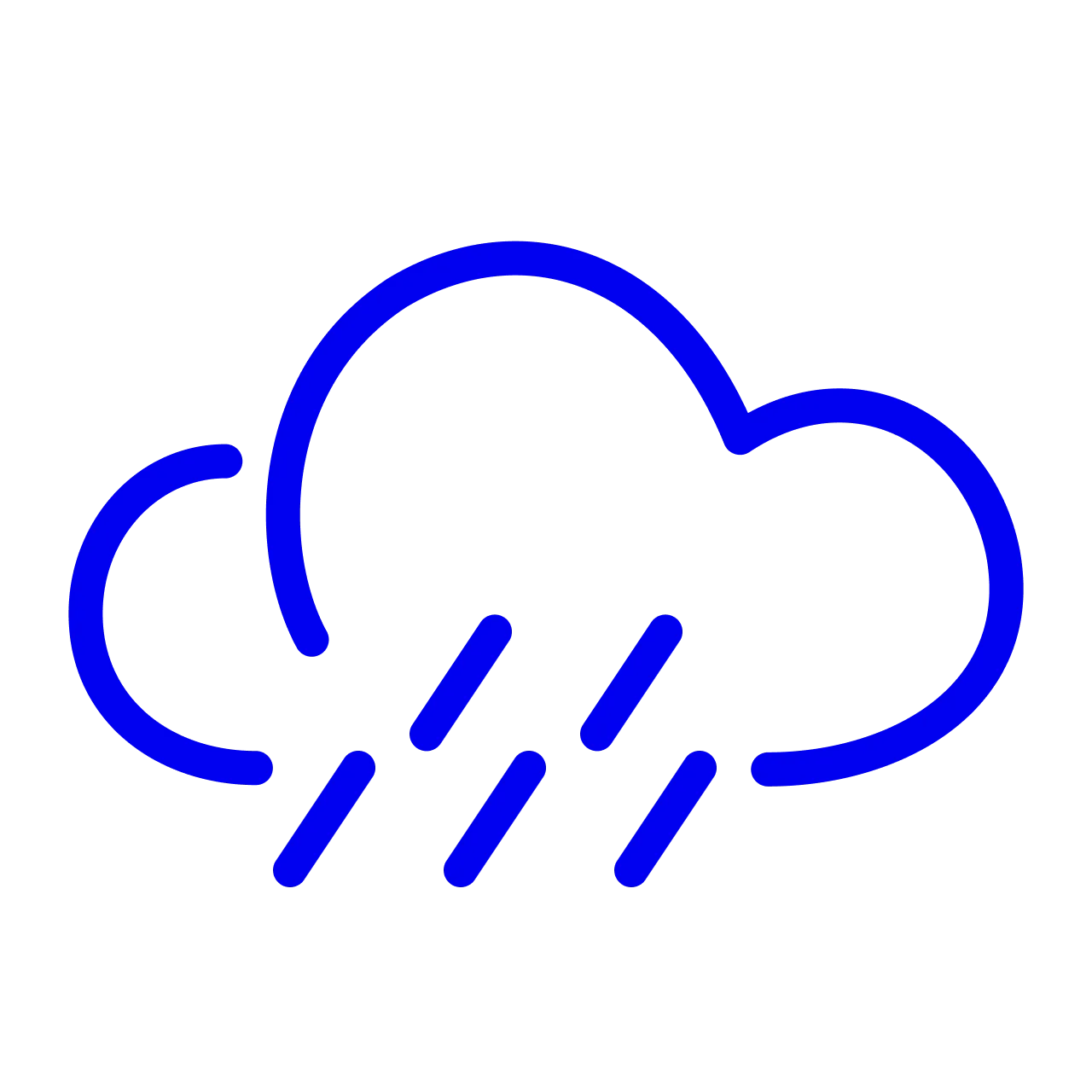 Heavy rain Icon