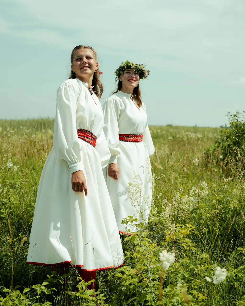 Women in national costumes