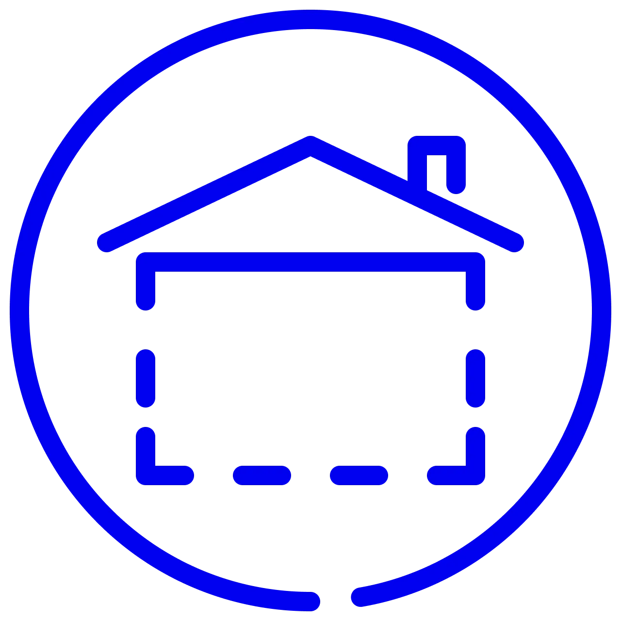 Roof and ceiling Icon