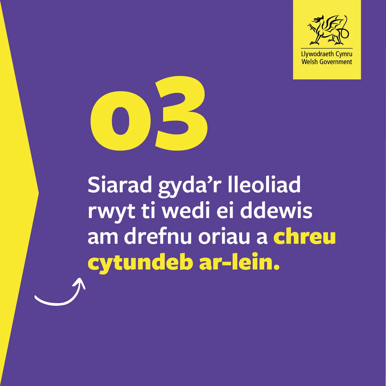 Social media - Carousel 01 - 04 - CYMRAEG