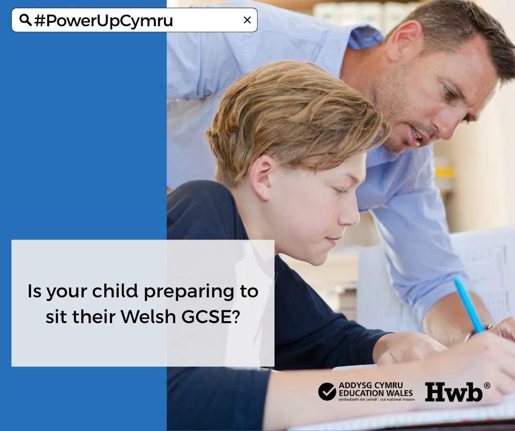 FB Eng Is your child preparing to sit their Welsh GCSE