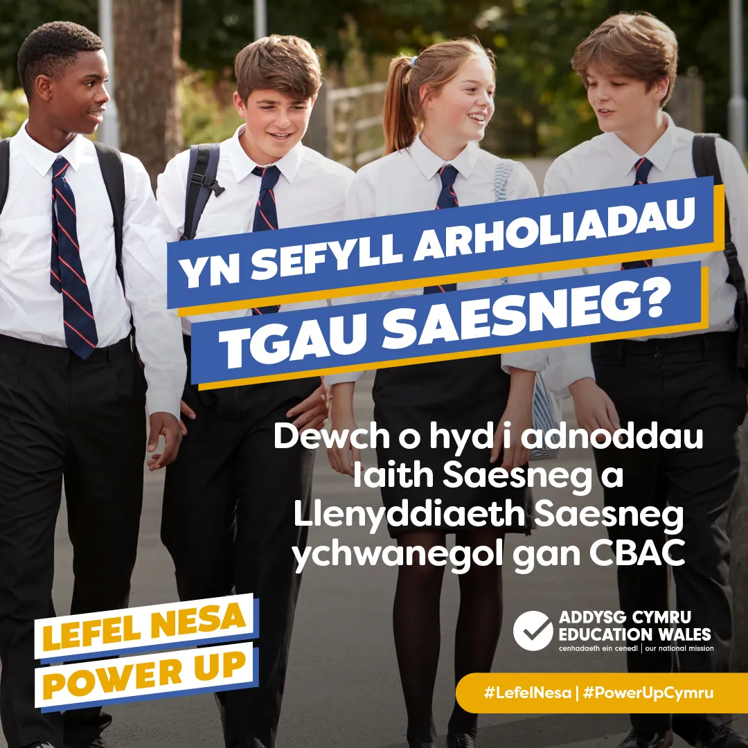 8815 Sitting GCSE English exams_ - Cymraeg