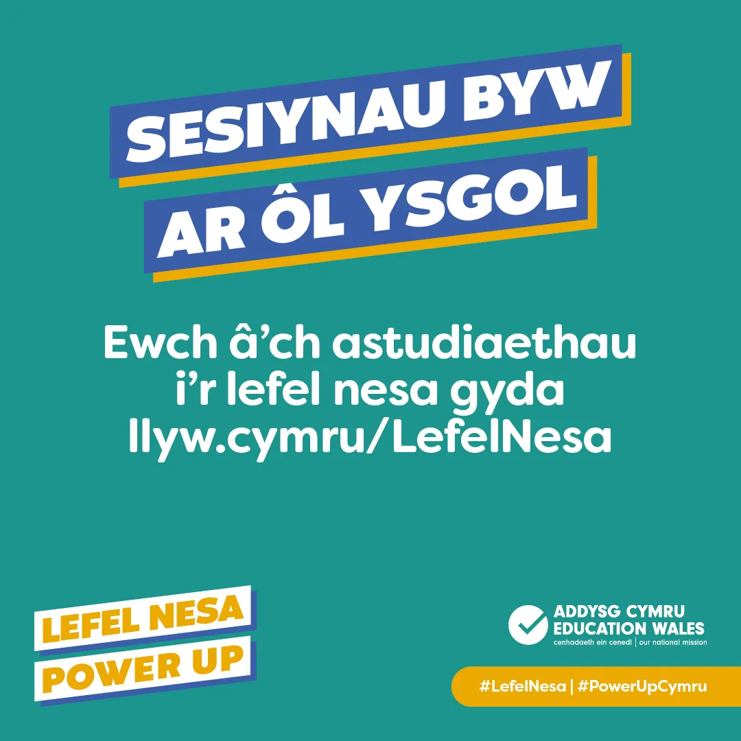 8443 E-sgol Social Asset - cymraeg