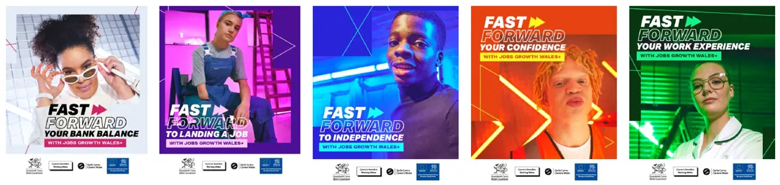 WG campaigns - Jobs Growth Wales+