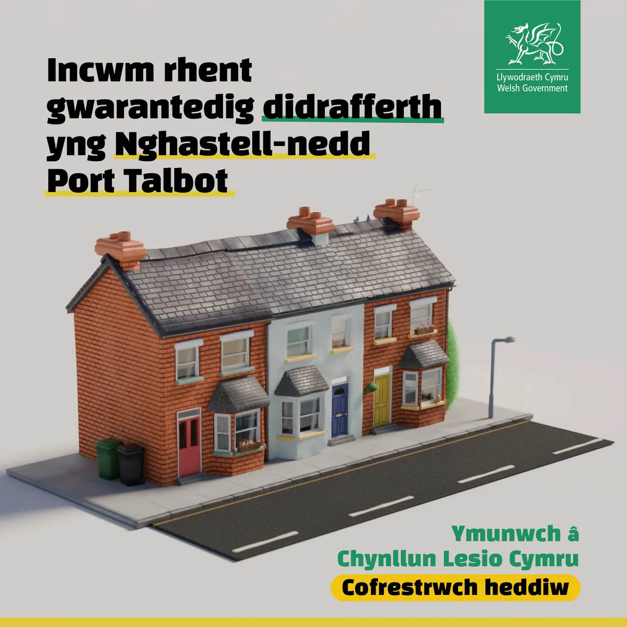 NEATH PORT TALBOT Static 1x1 - WELSH