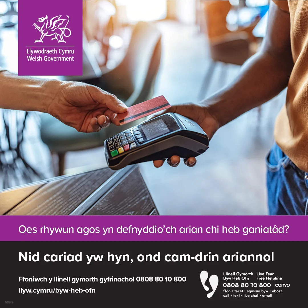 Financial abuse of older people contactless (W)