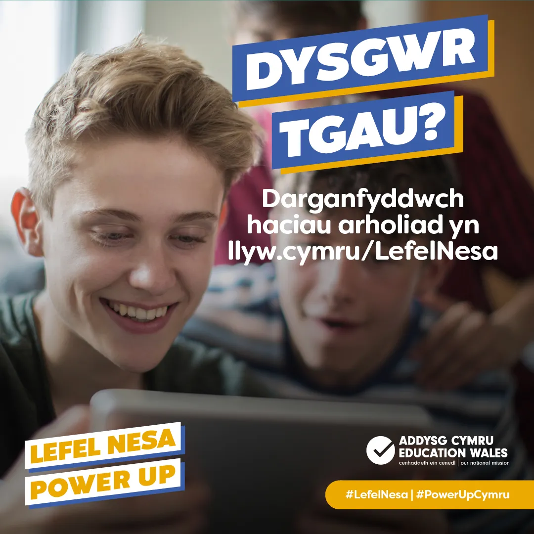 8446 GCSE learner exam hacks - social asset - cymraeg