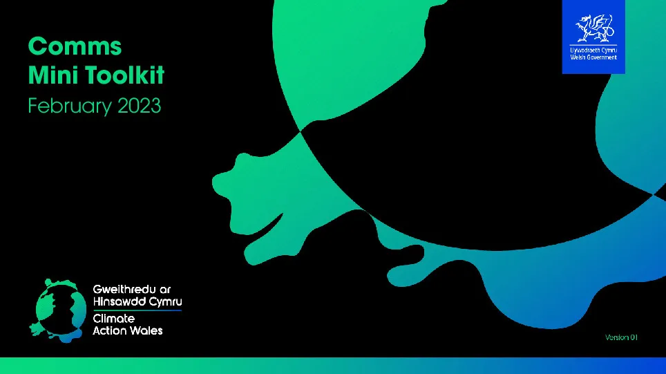Welsh Government Communications Services Digital Toolkit - Climate ...