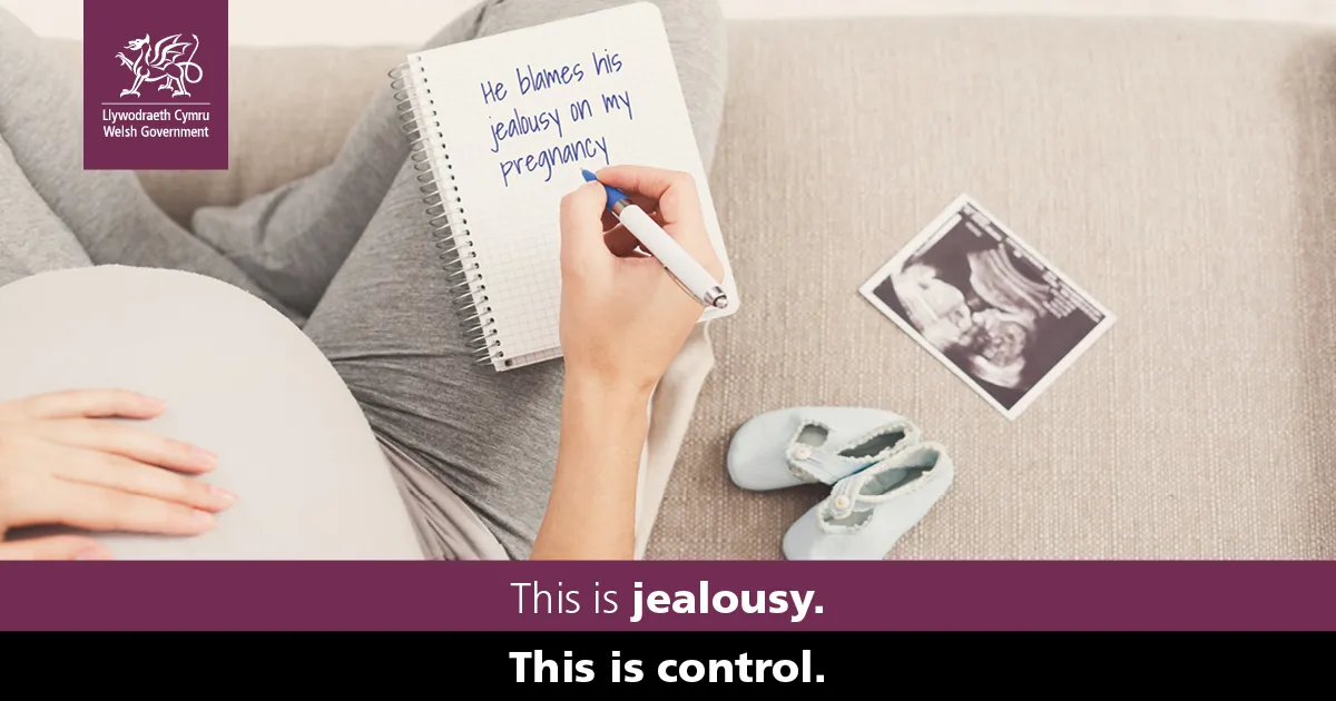 WG campaigns- Live Fear Free - jealousy (pregnancy)