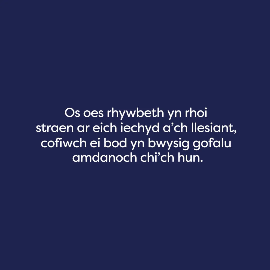 Welsh Government Communications Services Digital Toolkit - Self Care ...