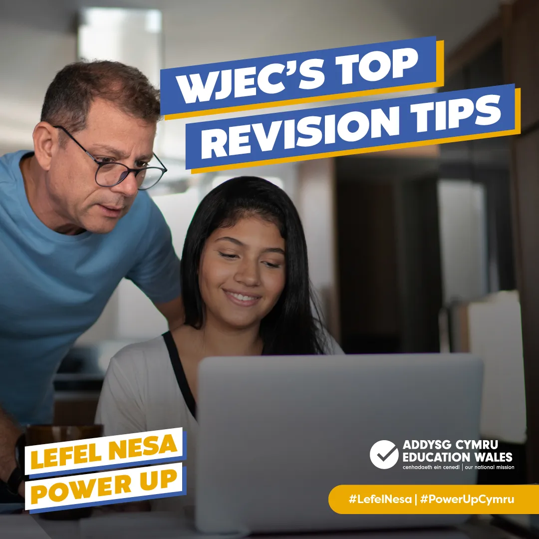 8833 WJEC revision tips static - english