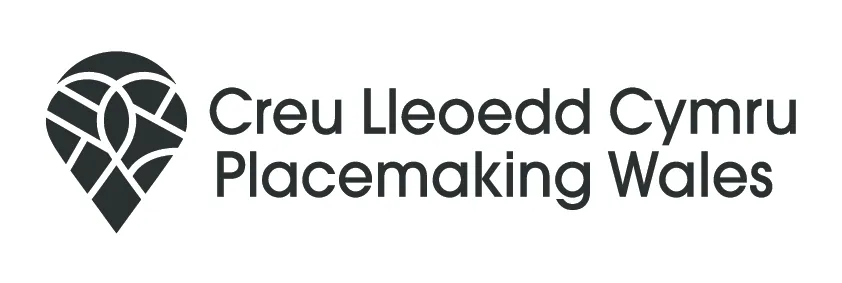 38643 Placemaking Wales _Light_ Black Logo