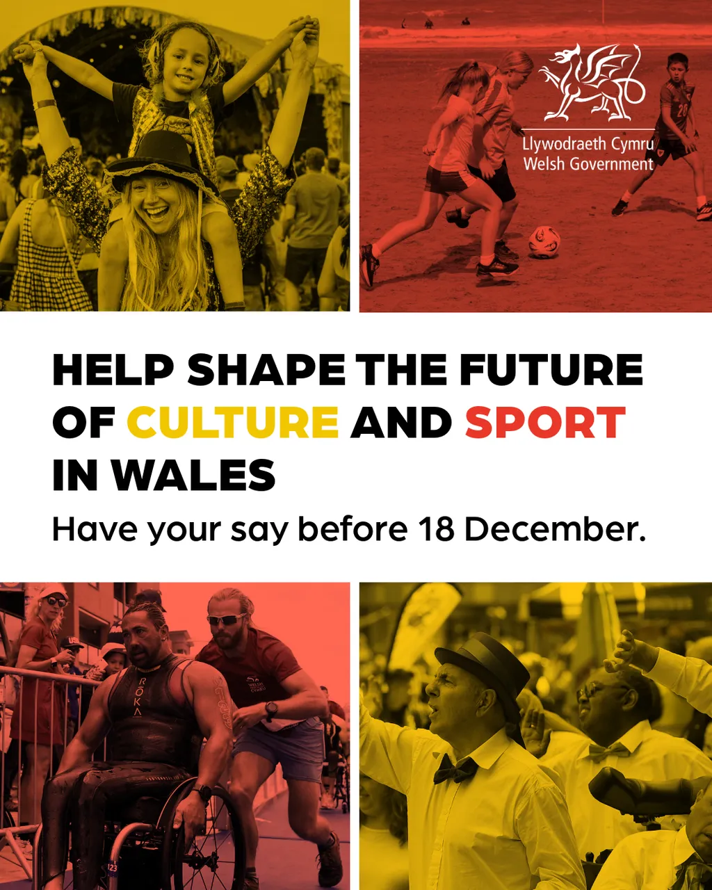 Culture and Sport consultation - social media slide Eng