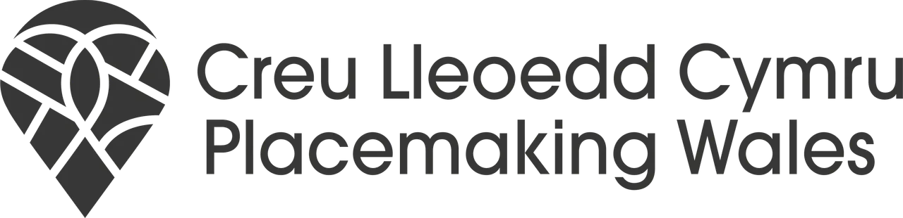 38643 Placemaking Wales _Light_ Black Logo