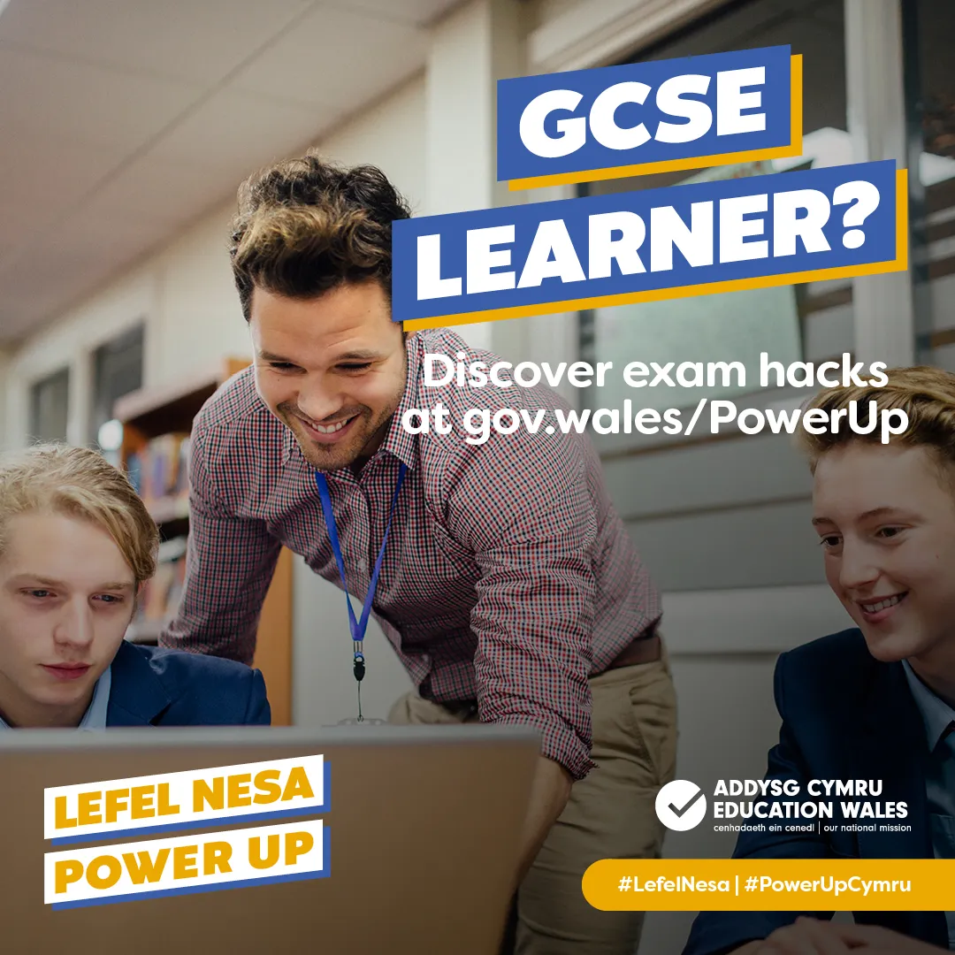 8463 GCSE learner exam hacks 2 - social asset - english