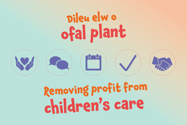 Removing profit from children’s care hero image