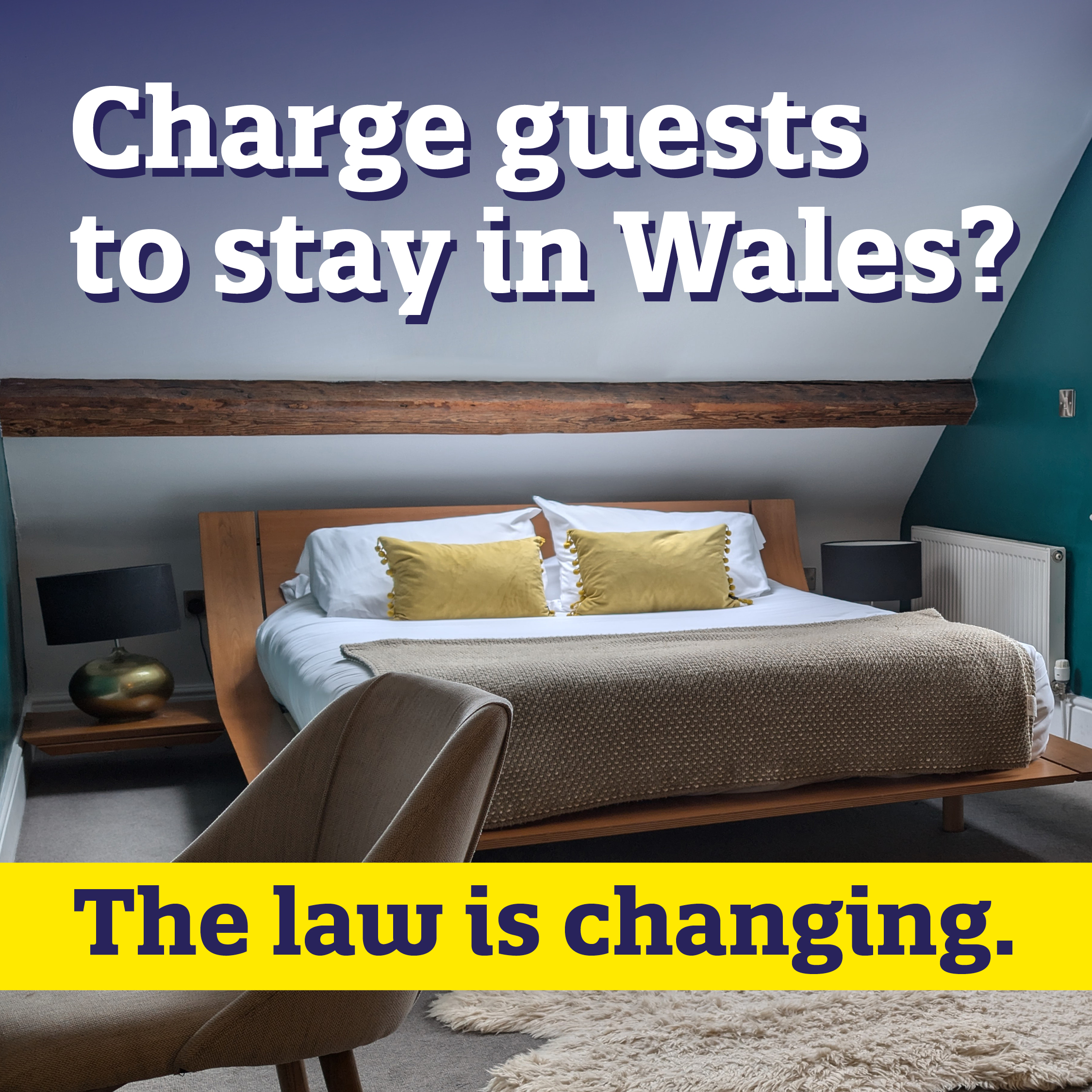 Visitor accommodation registration. Campaign hero image,