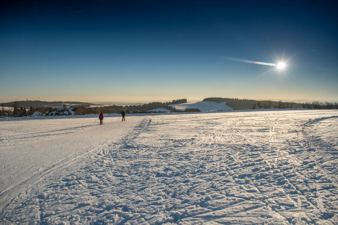zima na Vysočině winter in Vysočina district