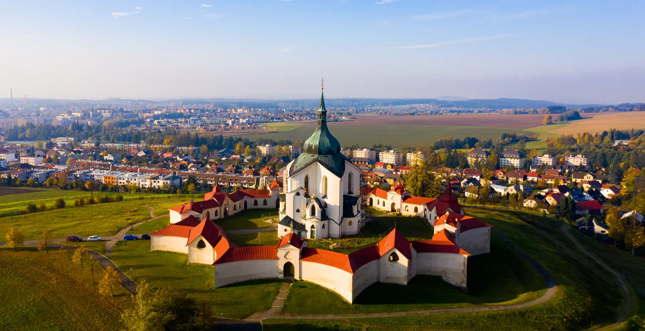 Poutní kostel sv. Jana Nepomuckého Pilgrimage Church St. Jan Nepomucky Zelená hora