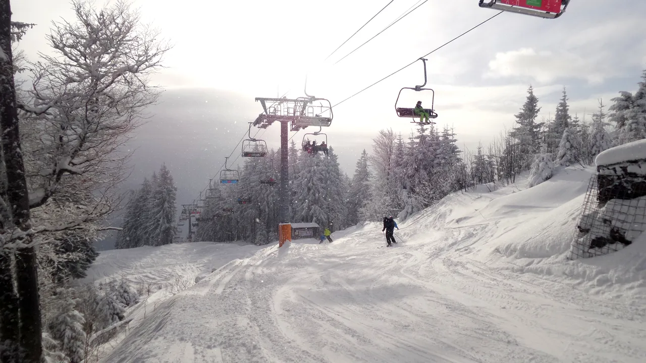 Czechia Digital Media Library - Ski areál Špičák - Železná Ruda