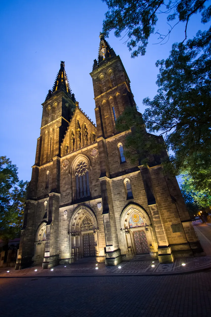 Vyšehrad Bazilika svatého Petra a Pavla Praha Basilica of St. Peter and St. Paul Prague