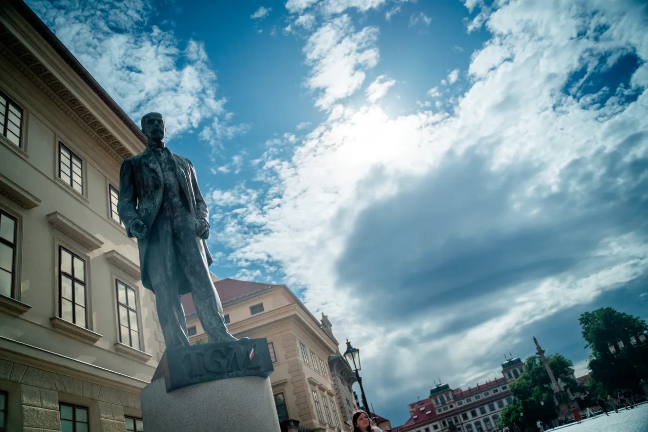 Socha Tomáš Garrigue Masaryk